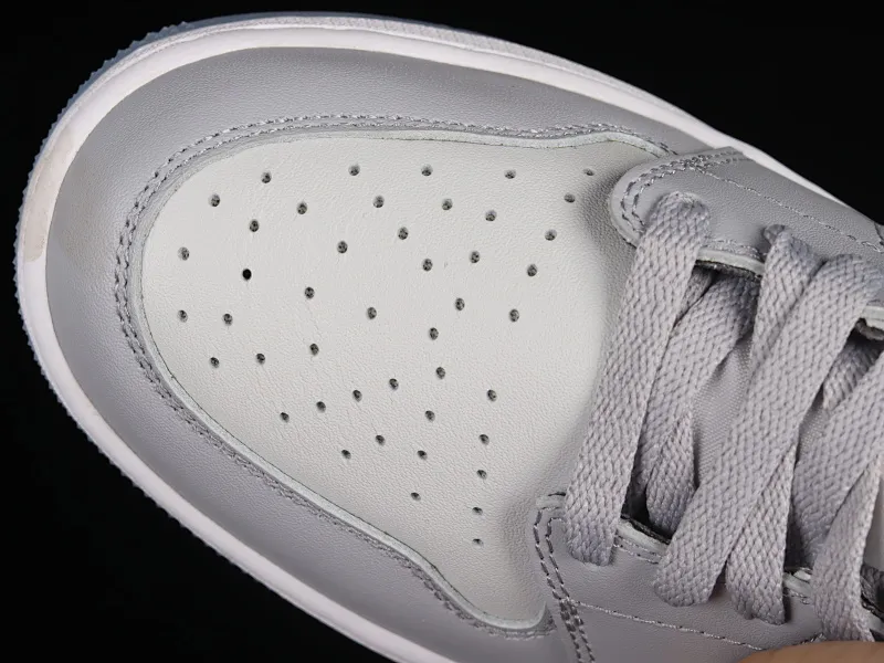 All categories Air Jordan Jordan series basketball shoes Air Jordan 1 Low G version pure original Air Jordan 1 Low Golf AJ1 Joe 1 new golf version Wolf gray color DD9315-002